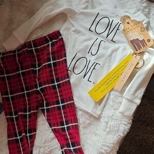 Rae Dunn White Knit Top